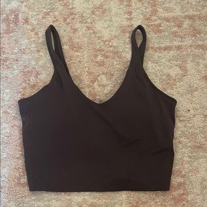 Altard State Revival Grey V-Neck Crop Top